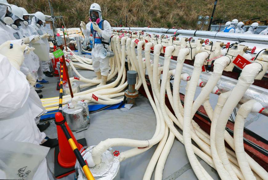 TEPCO Receives OK to Build “Ice Wall” Around Fukushima
