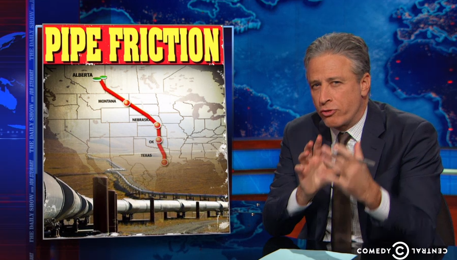 The Daily Show – Pipe friction