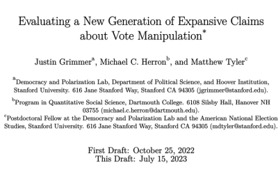 Epic Democracy vs The Big Lie Battle Right Here in Coos County